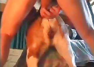 Stunning homemade bestiality looks so nasty