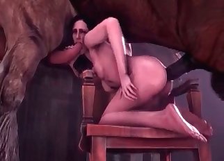 Filthy and enrapturing amateur bestiality session